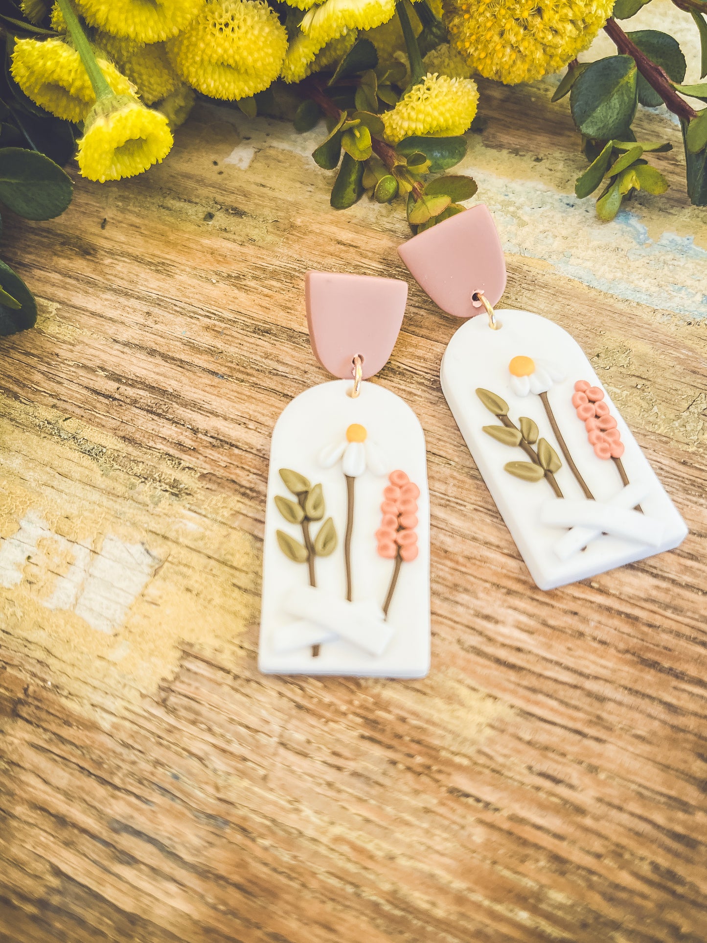 Beautiful Floral Earrings