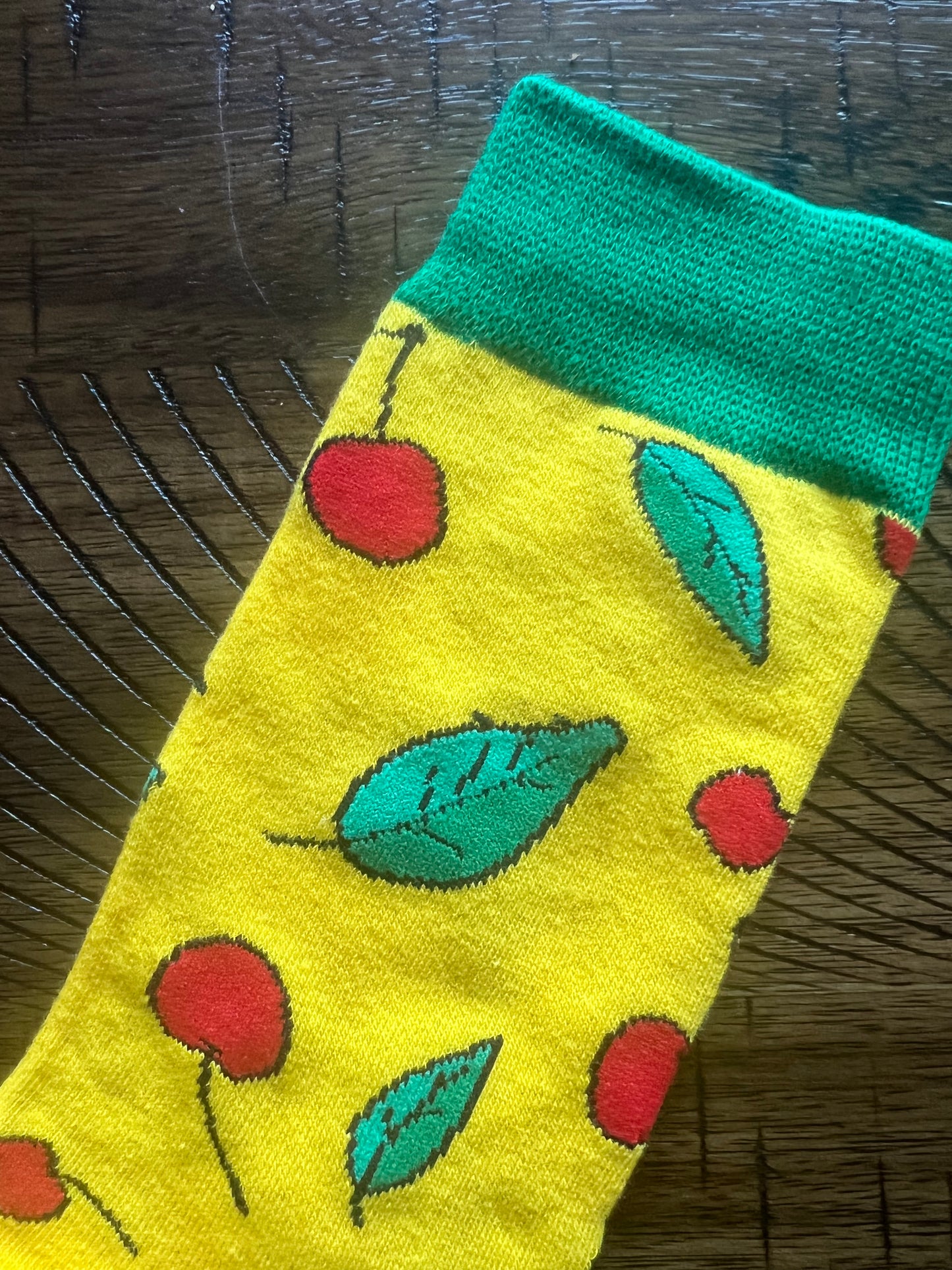 Adorable Cherry Socks