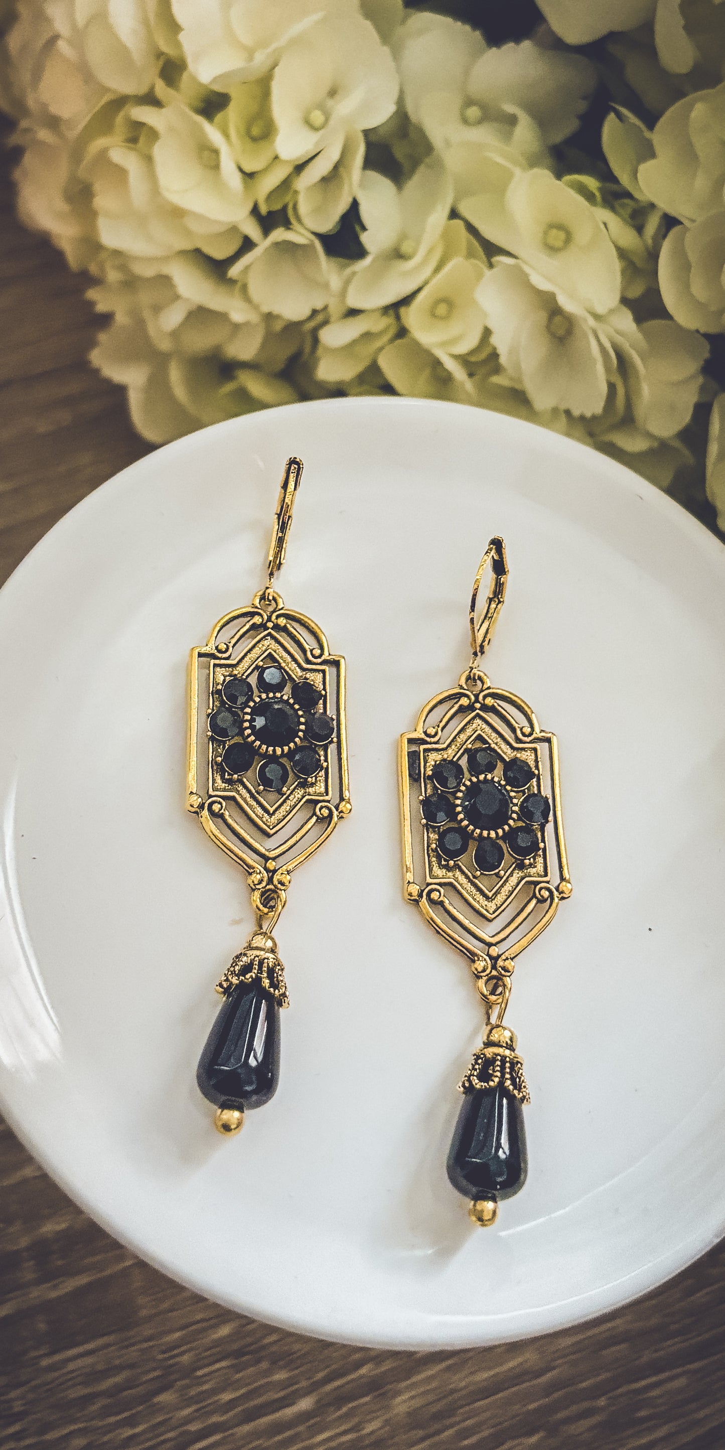 Beautiful Victorian Drop Earrings