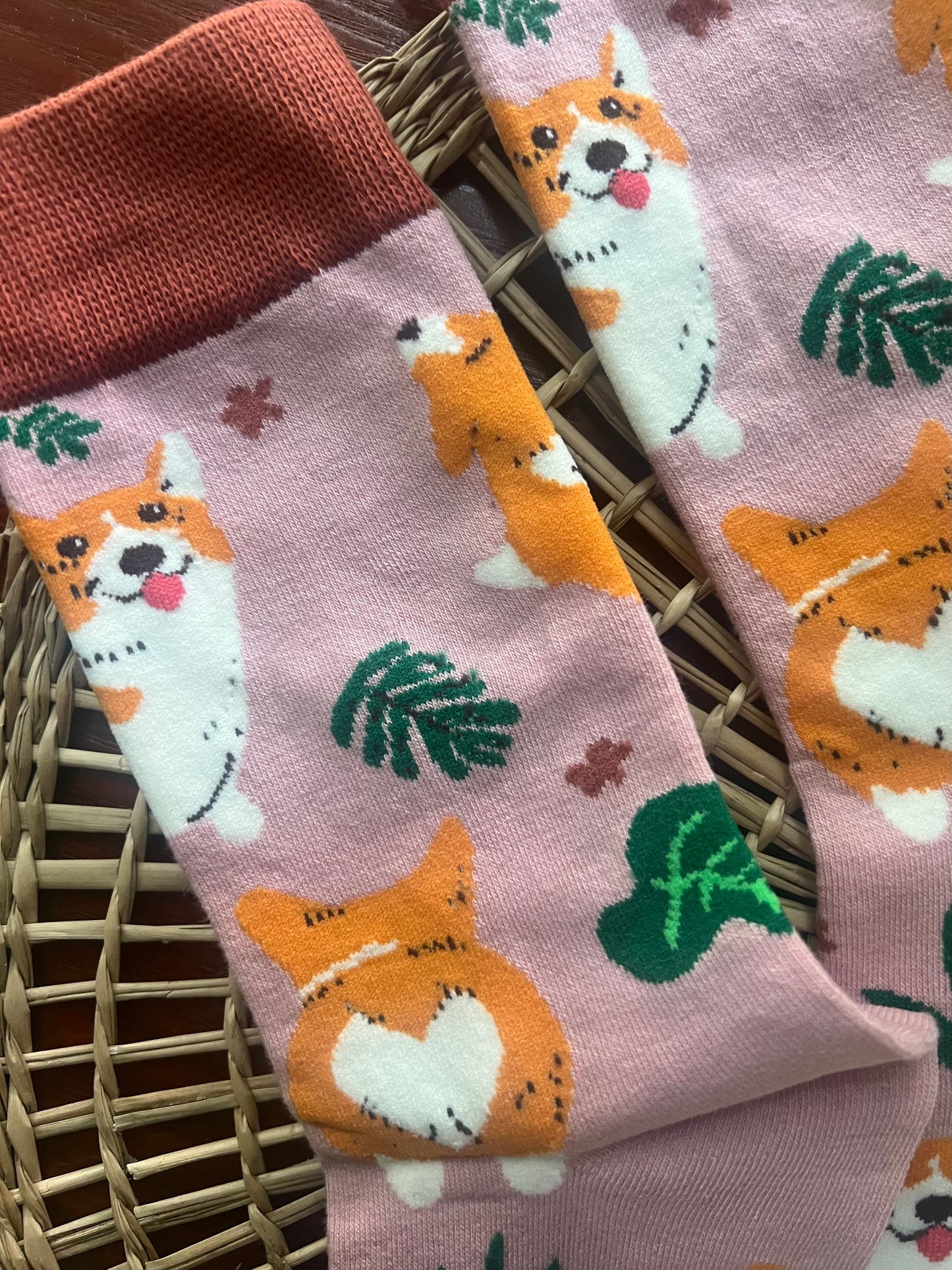 Adorable Corgi Socks