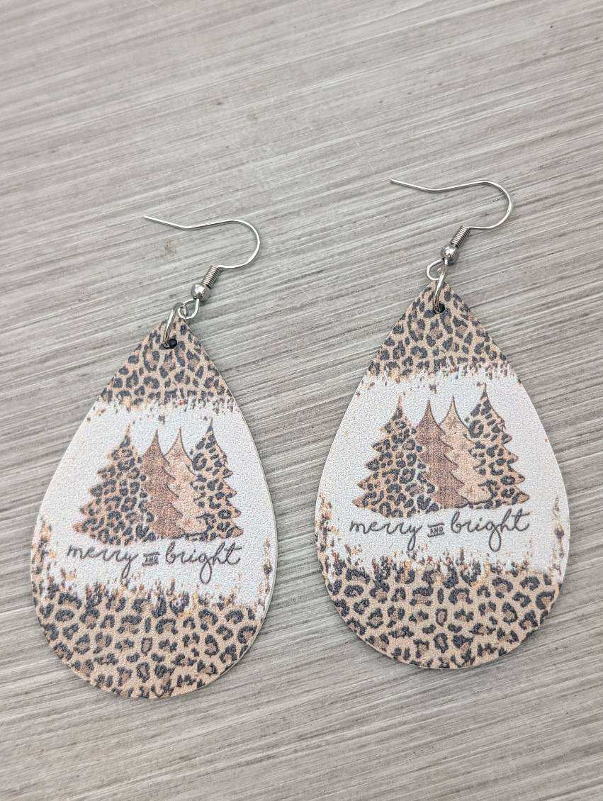 Adorable Christmas Drop Earrings