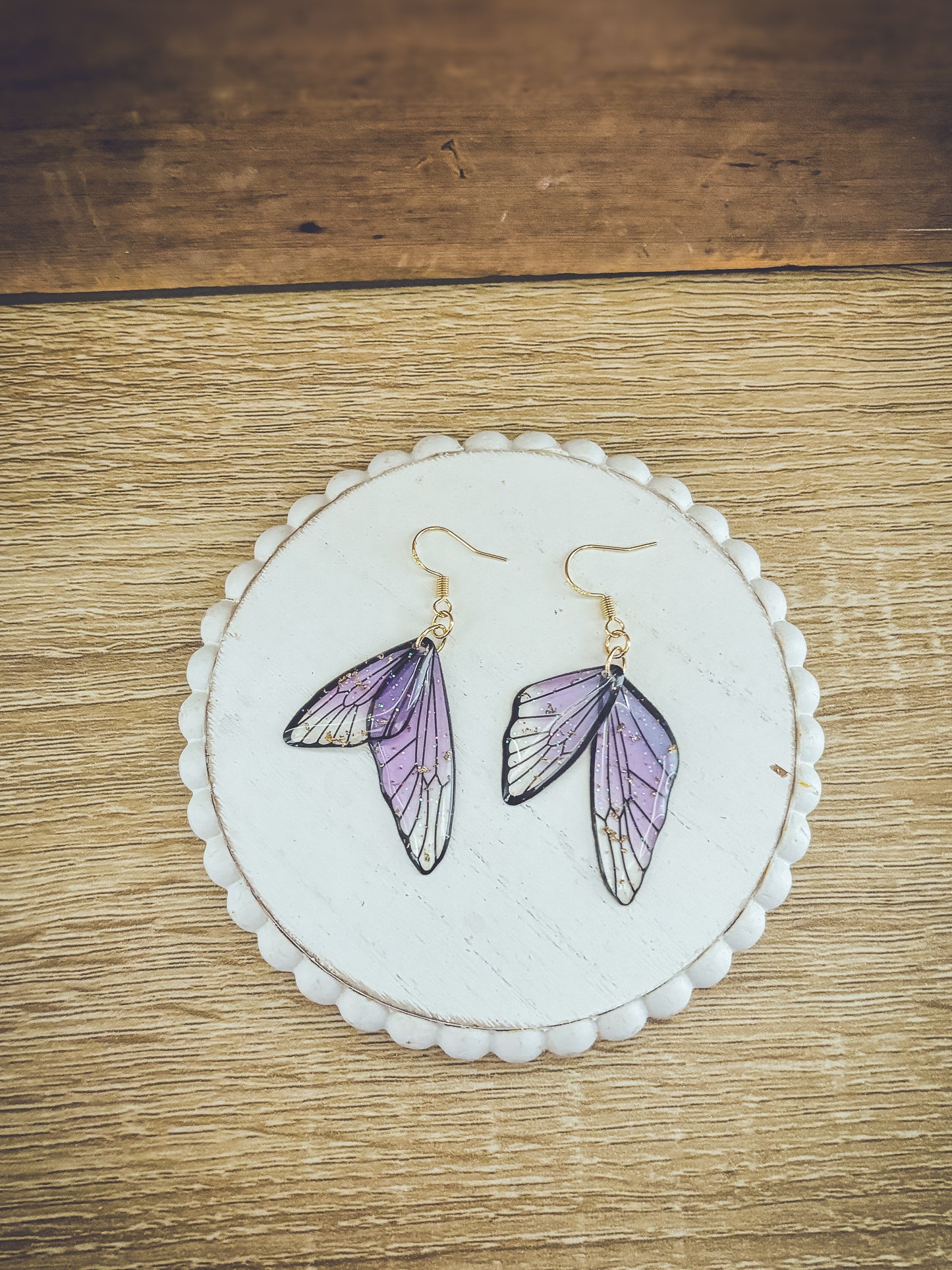 Beautiful Butterfly Wing Earrings