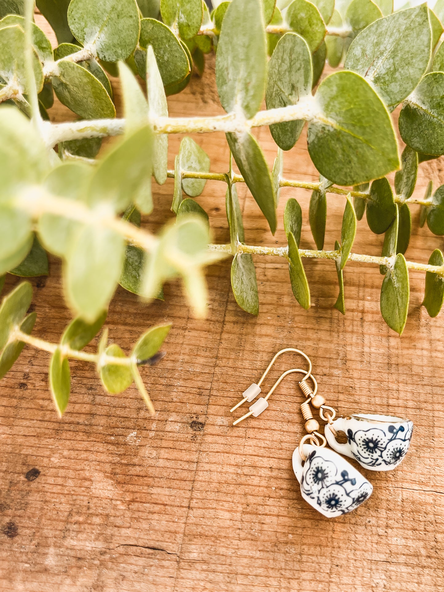 Adorable Tea Cup Earrings