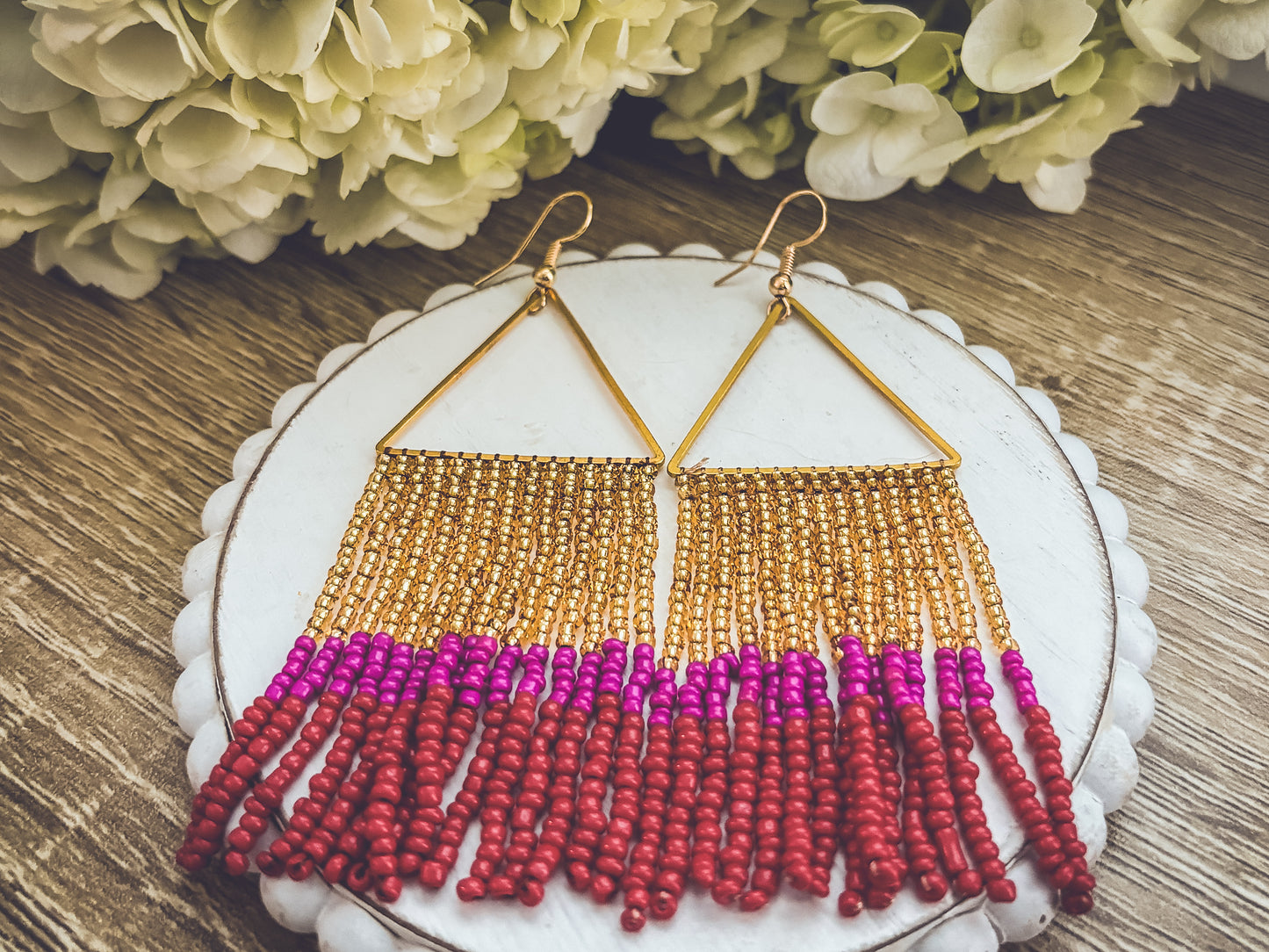 Beautiful Beaded Earrings