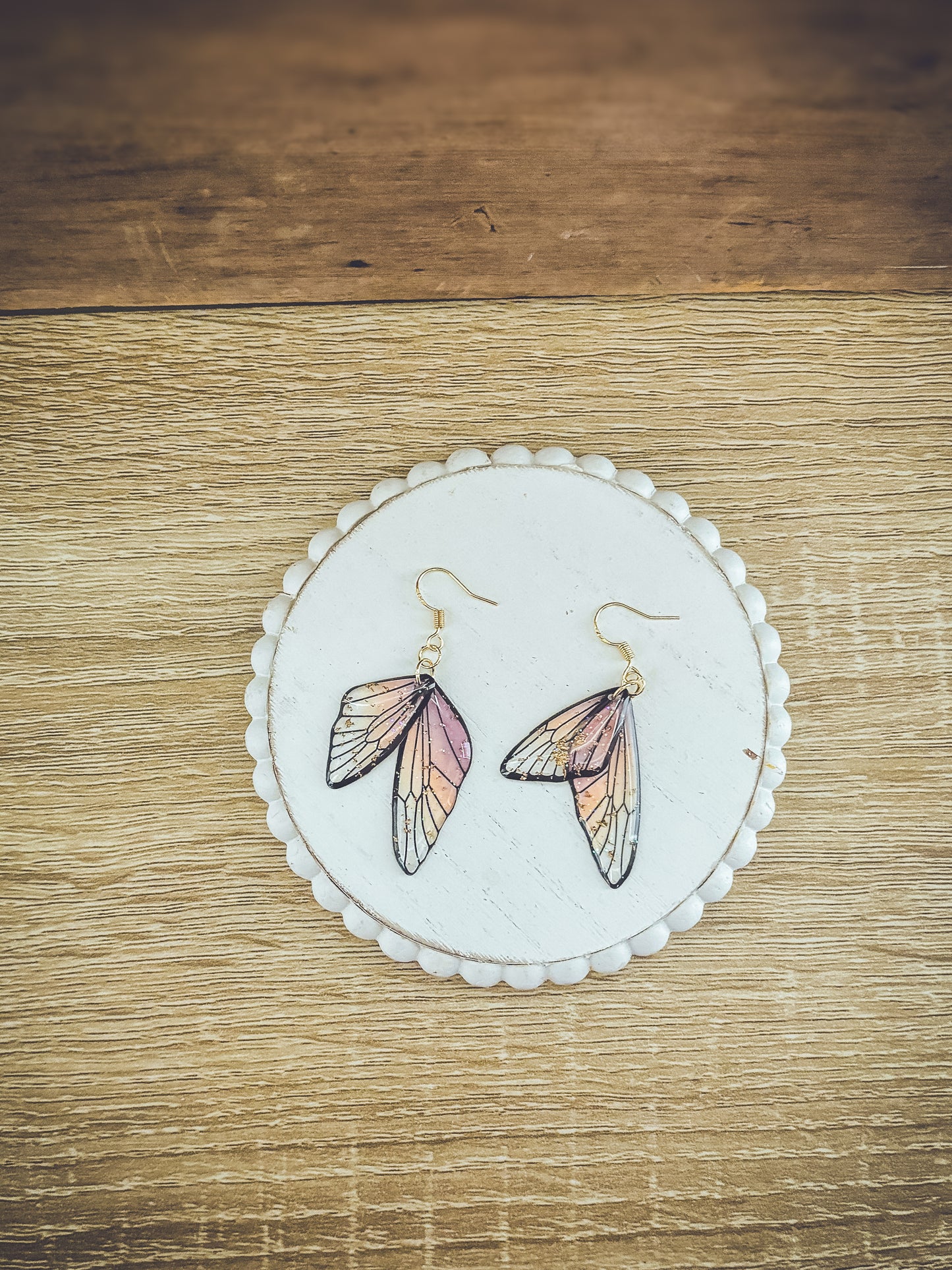 Beautiful Butterfly Wing Earrings