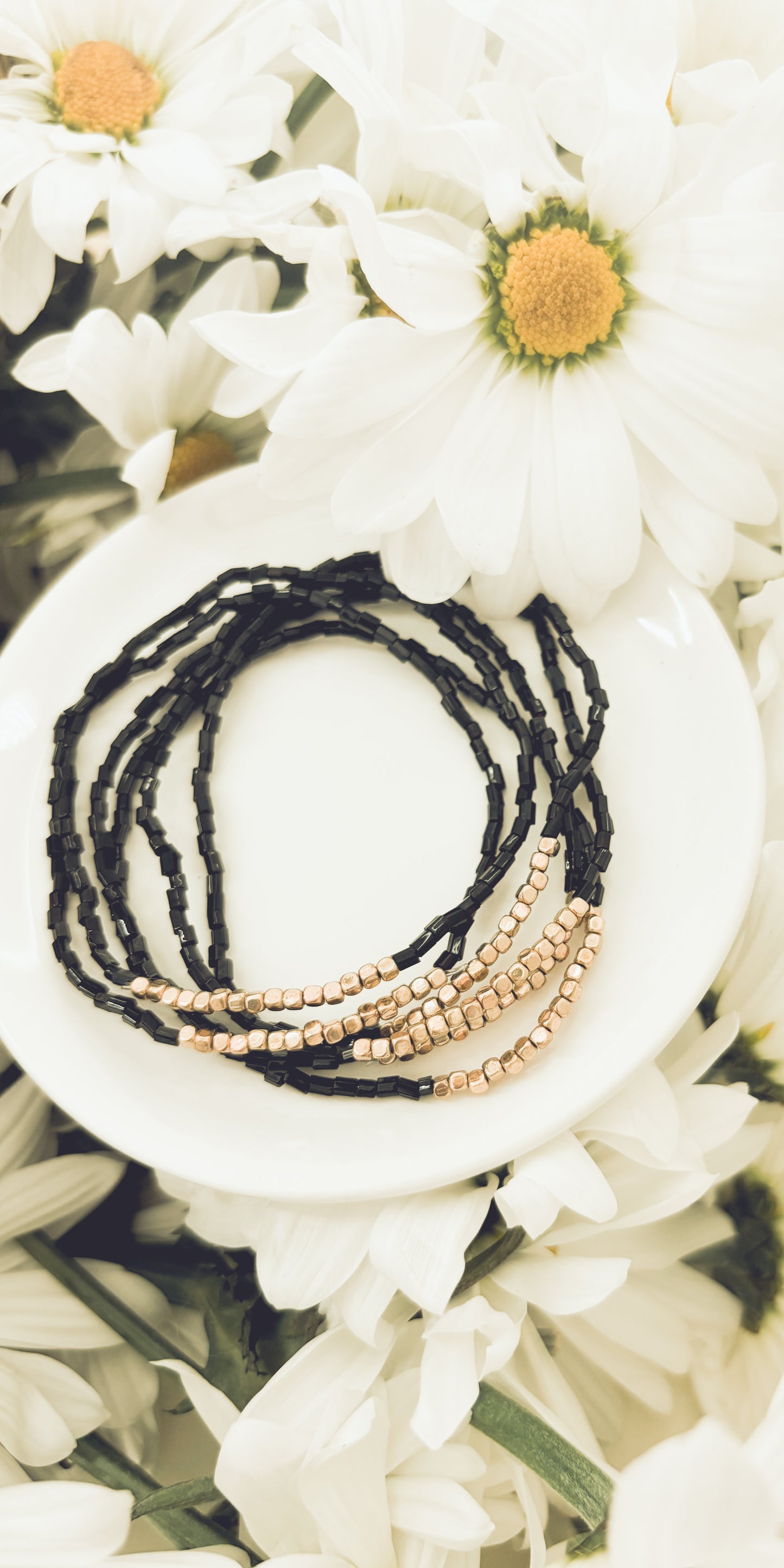 Beautiful Black Bracelet Set