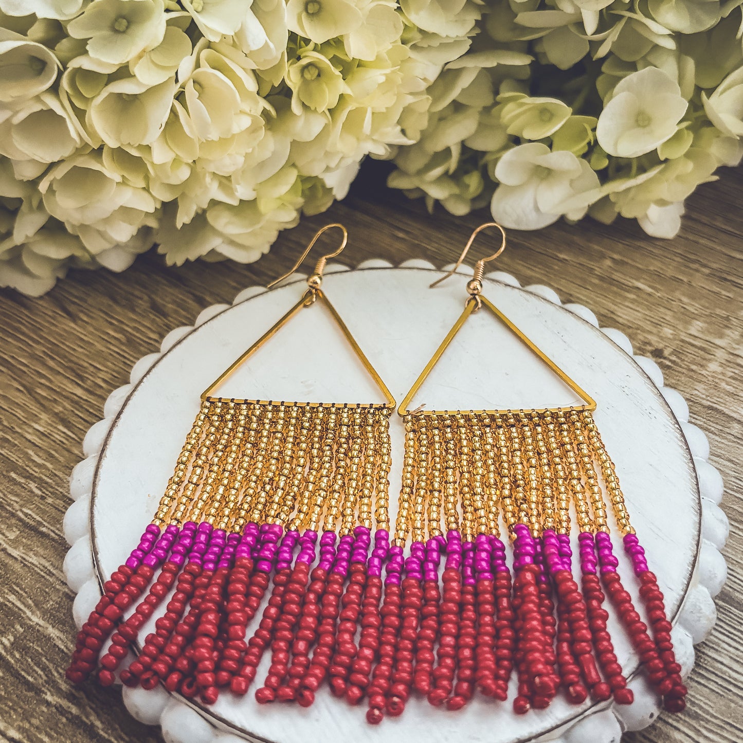 Beautiful Beaded Earrings