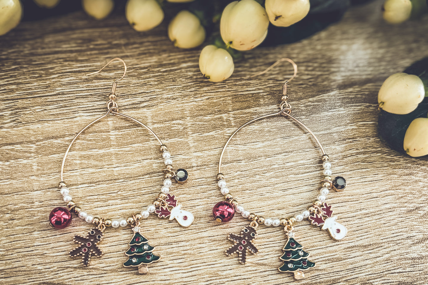 Adorable Christmas Drop Earrings