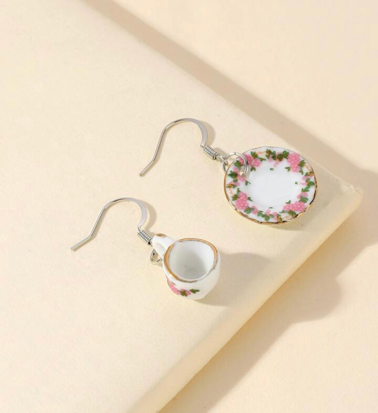 Adorable Tea Cup Earrings