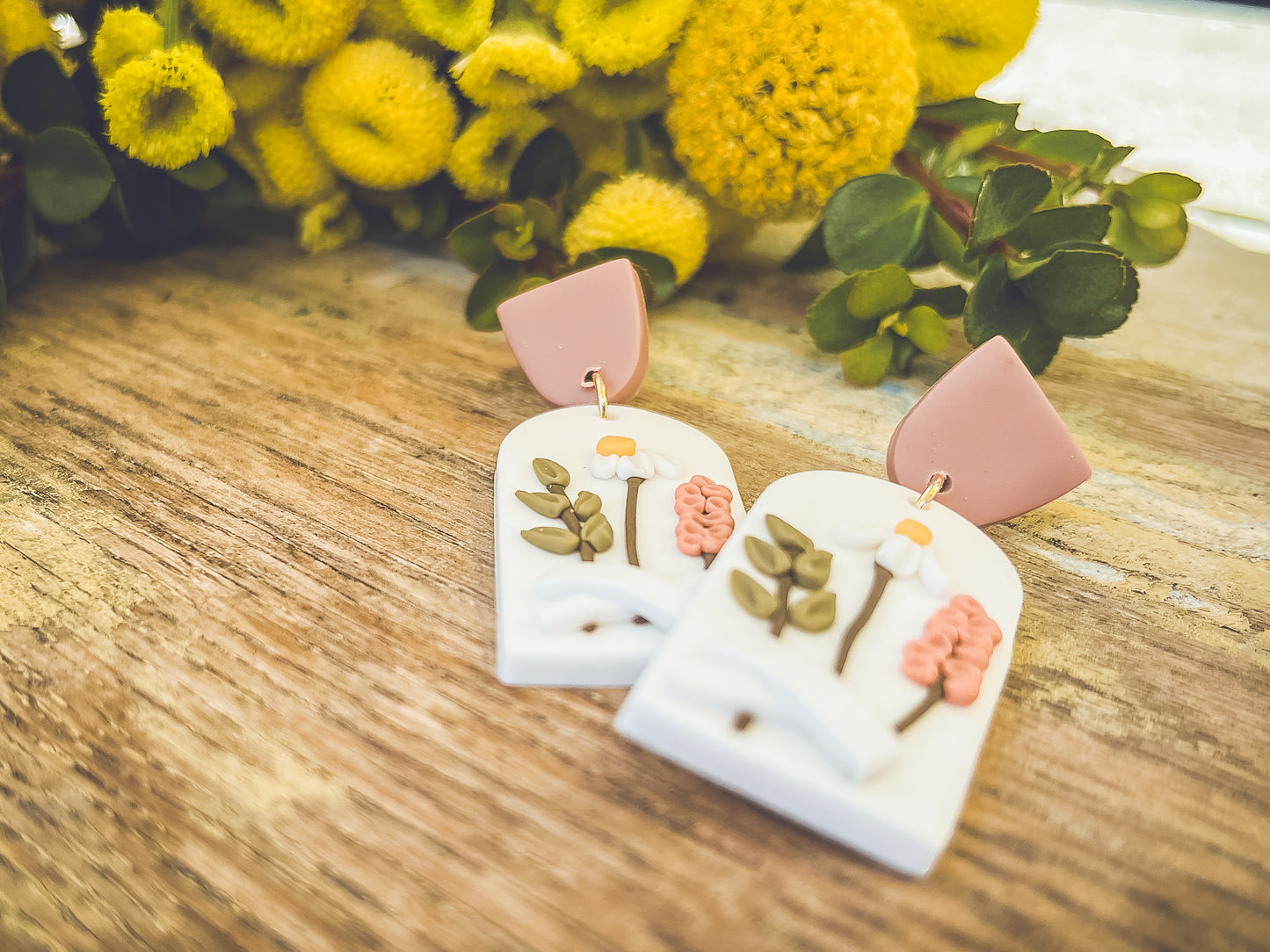 Beautiful Floral Earrings