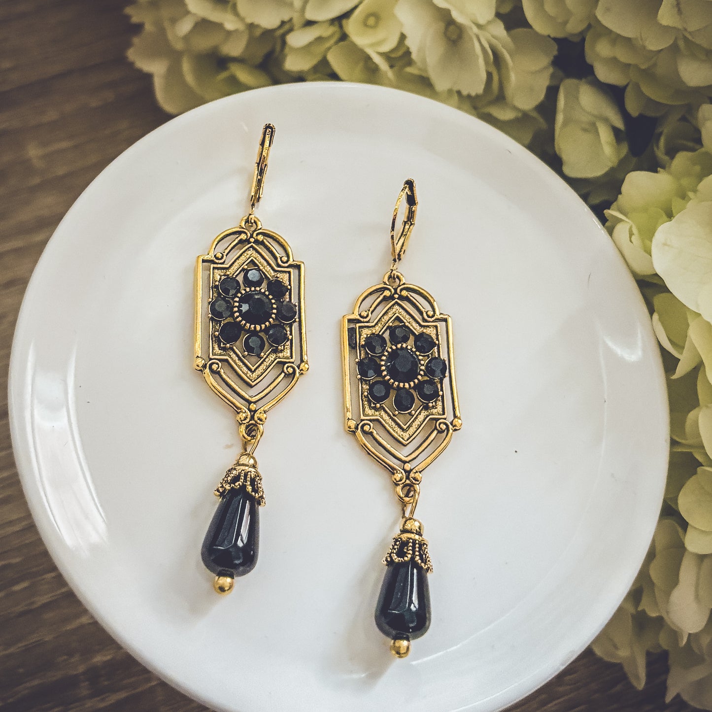 Beautiful Victorian Drop Earrings