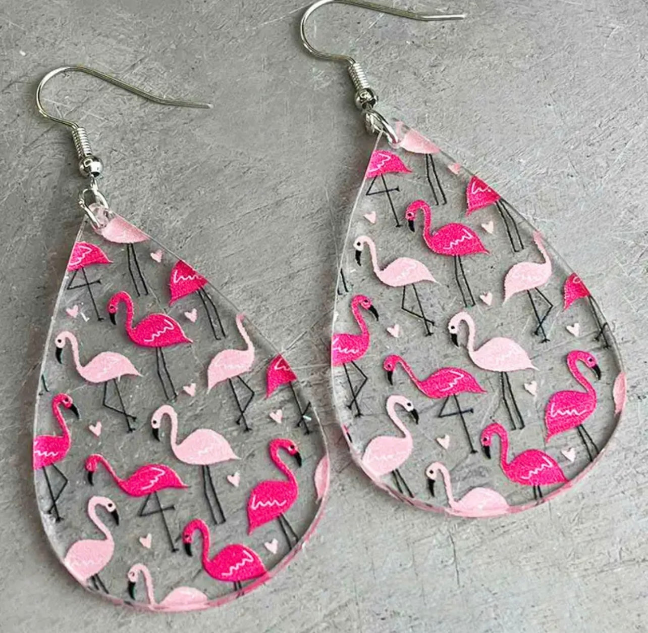 Beautiful and Fun Flamingo Earrings