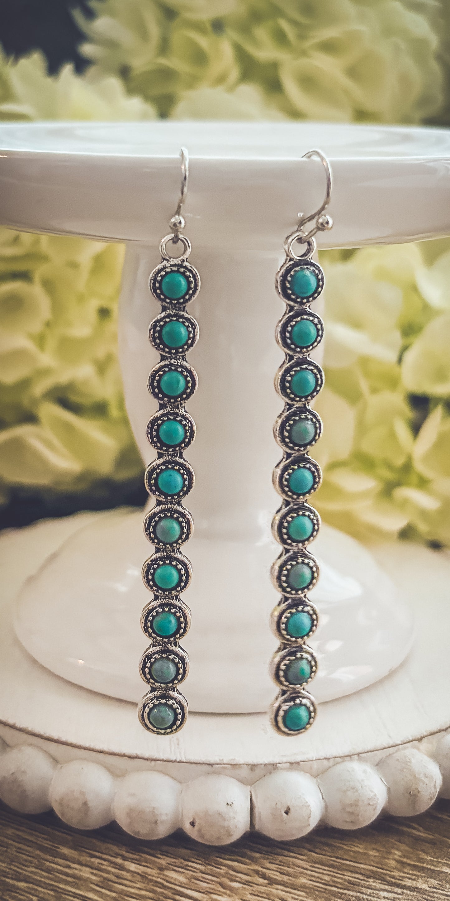 Beautiful Vintage Style Turquoise Earrings