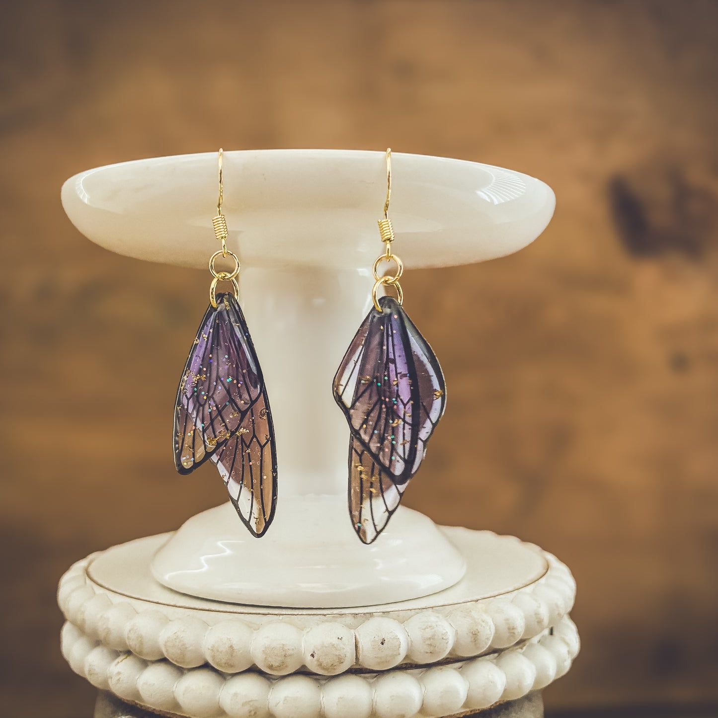 Beautiful Butterfly Wing Earrings