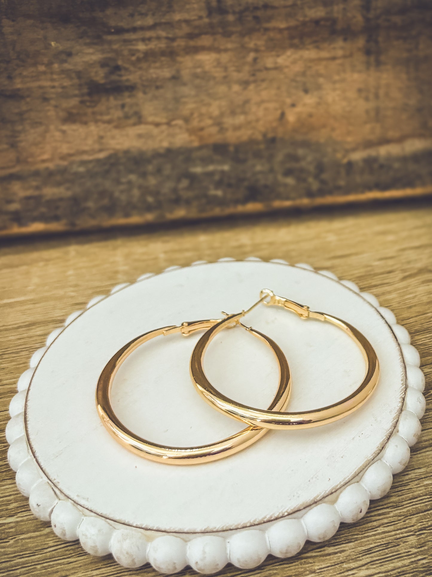 The Everyday Hoop Large-Gold or Silver