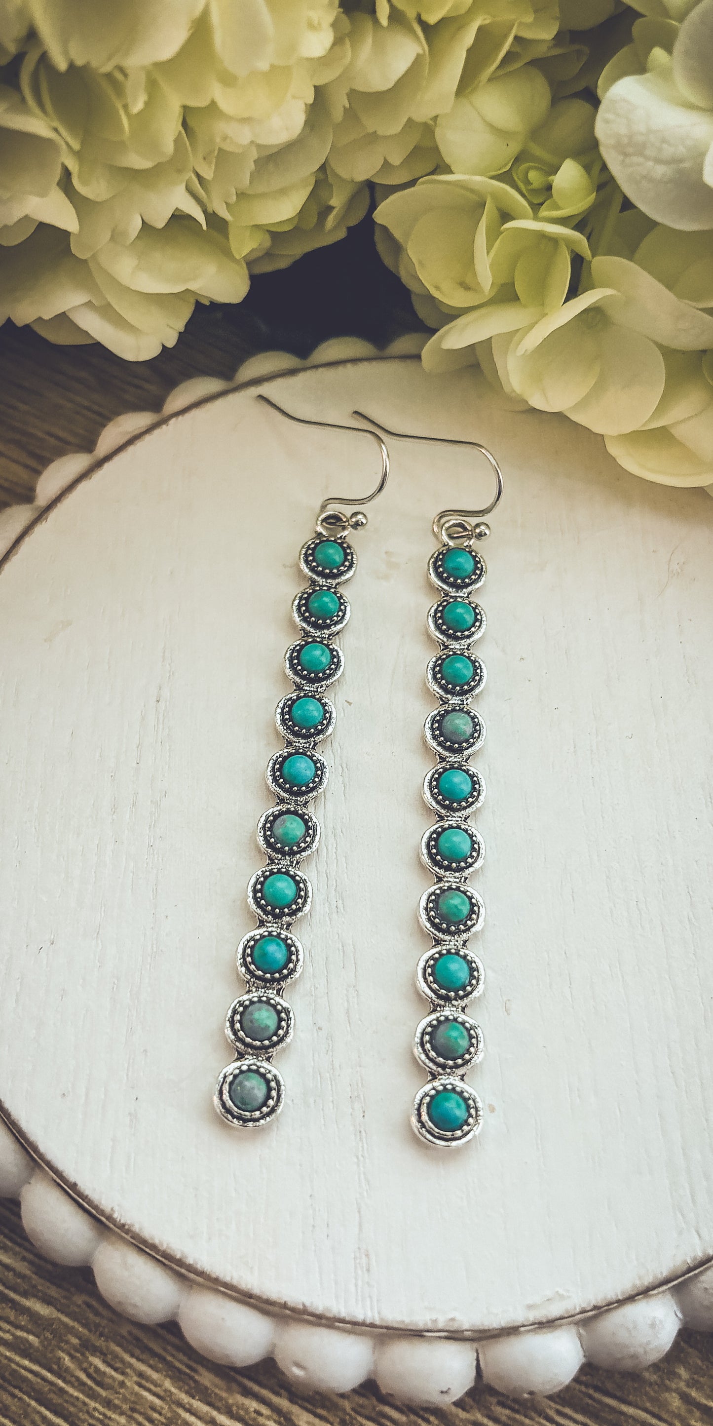 Beautiful Vintage Style Turquoise Earrings