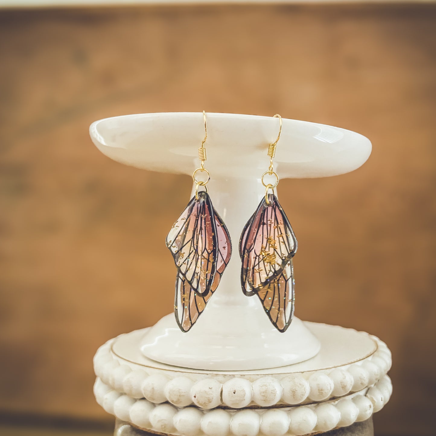 Beautiful Butterfly Wing Earrings