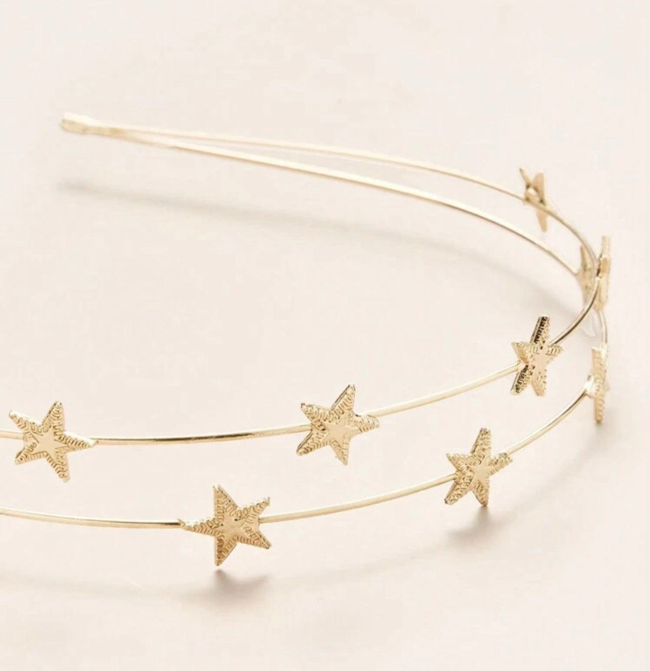 Beautiful Gold Stars Headband