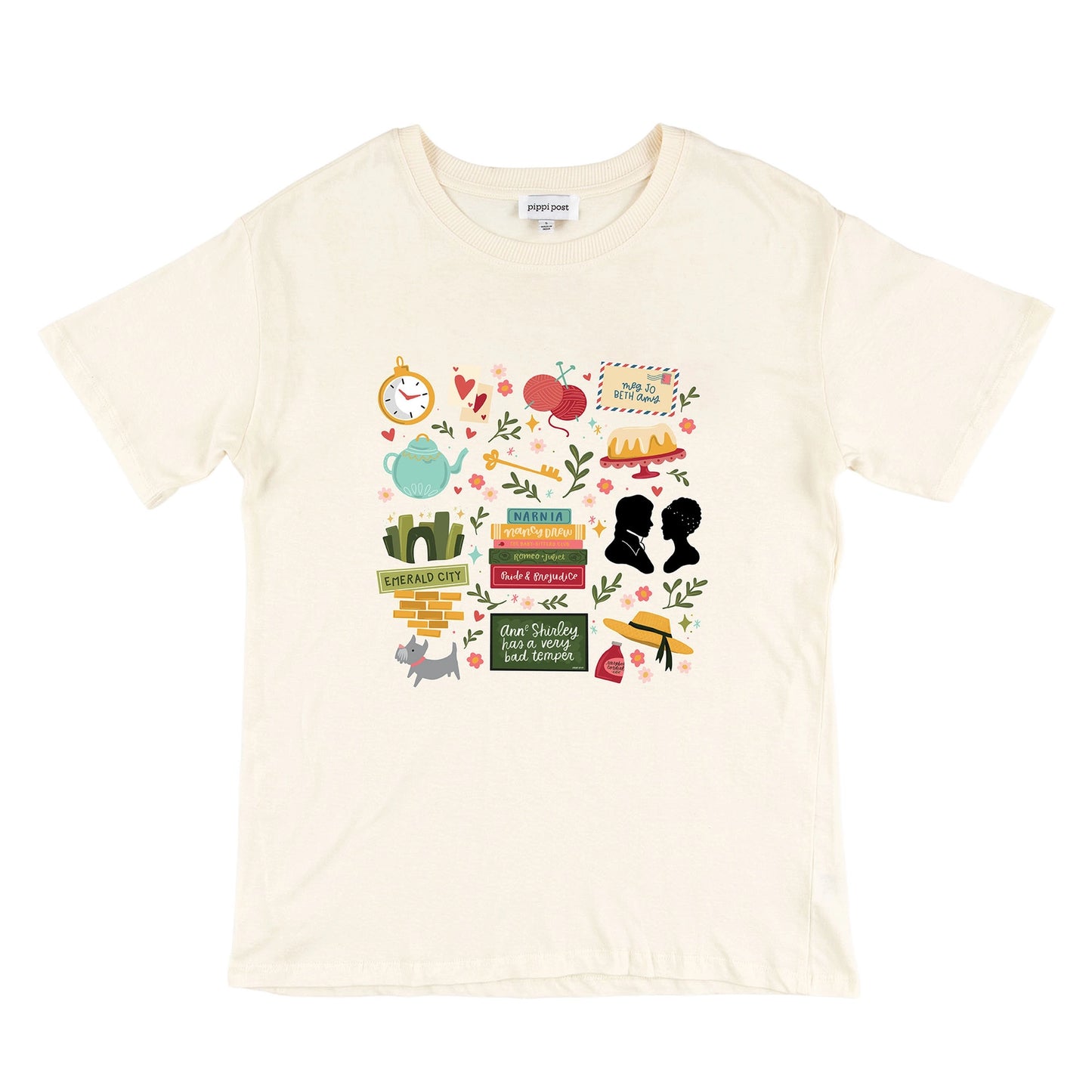 Book Club - Pippi Tee - Ivory