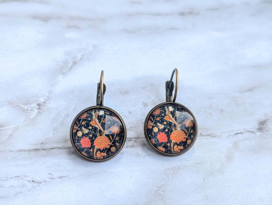 Beautiful Vintage Fall Earrings