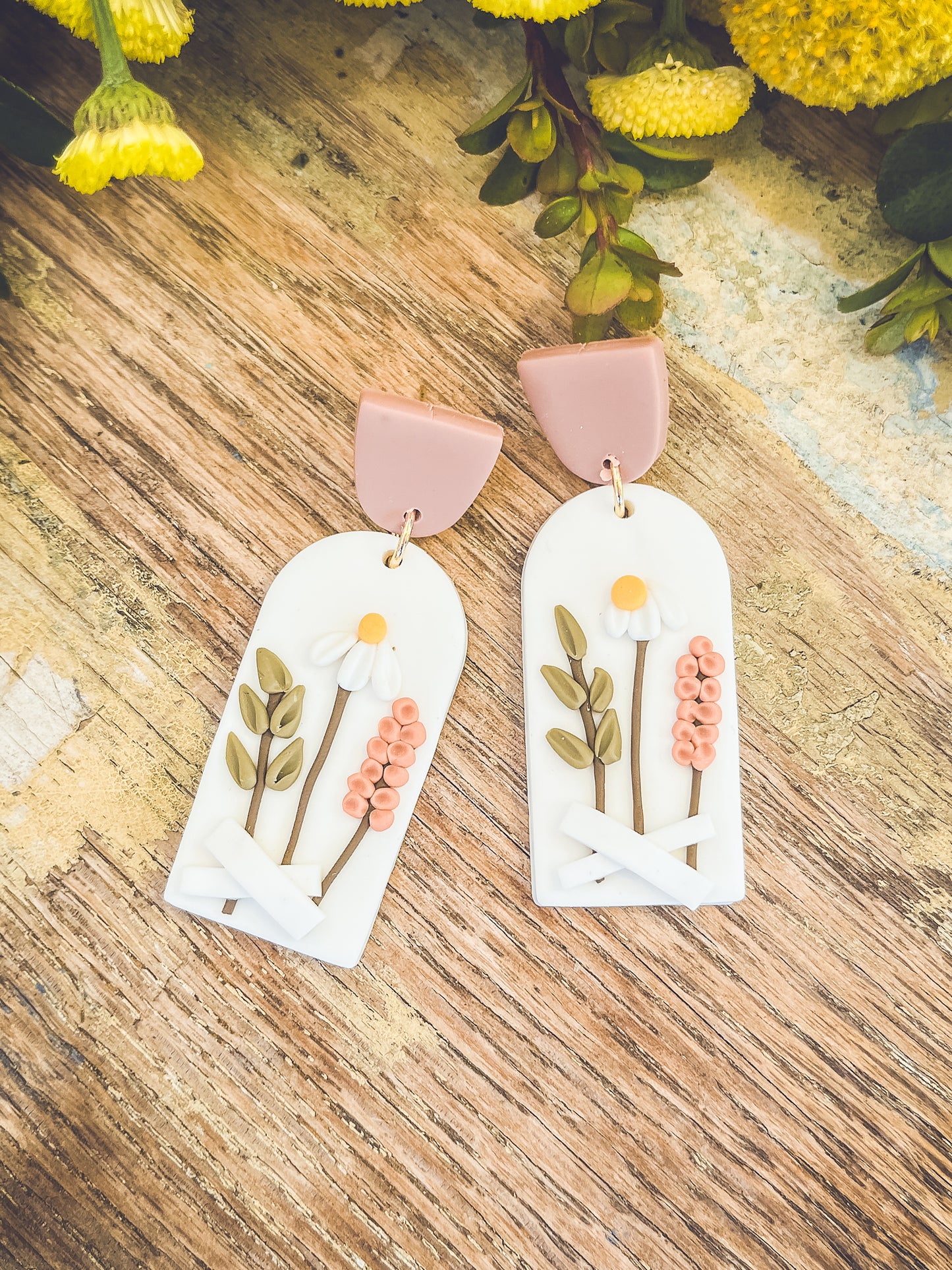 Beautiful Floral Earrings