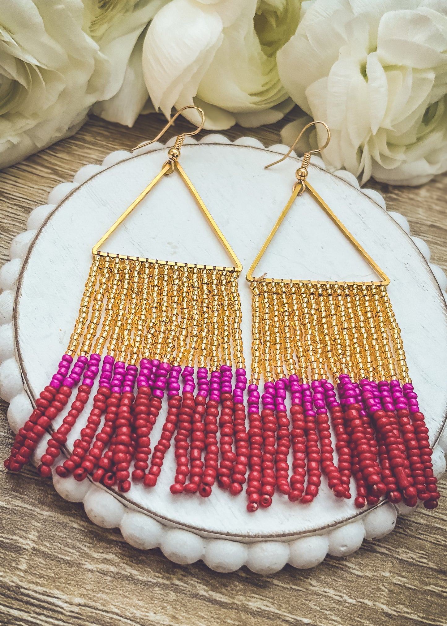 Beautiful Beaded Earrings