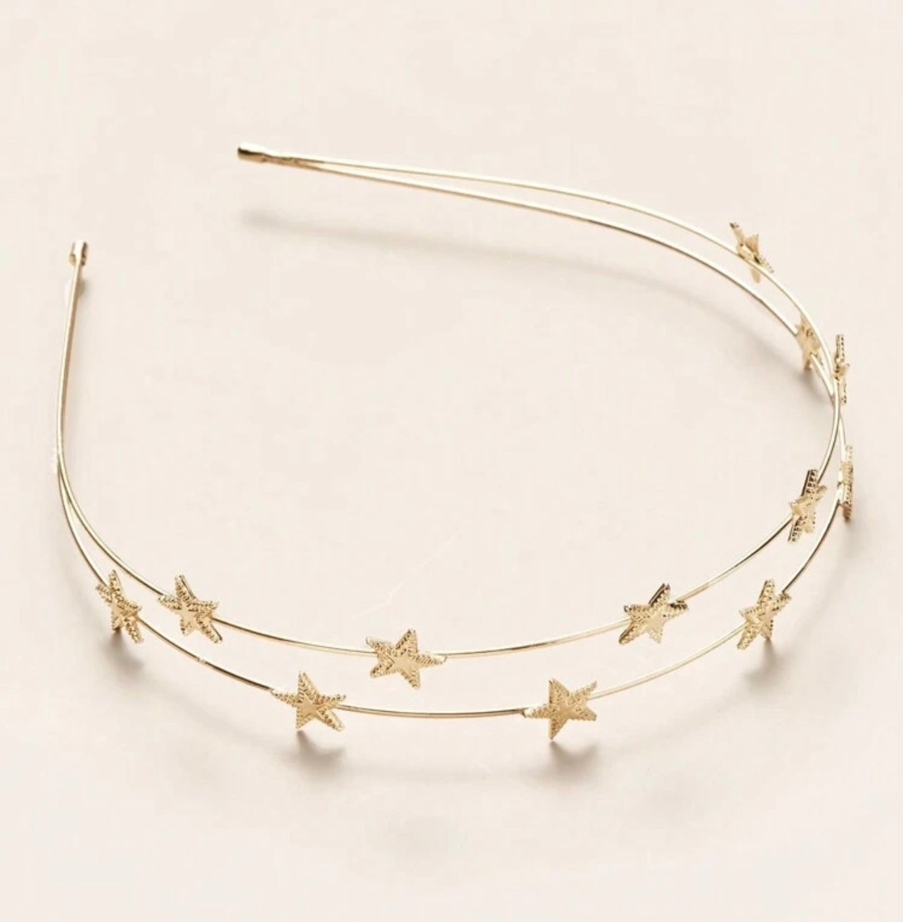 Beautiful Gold Stars Headband