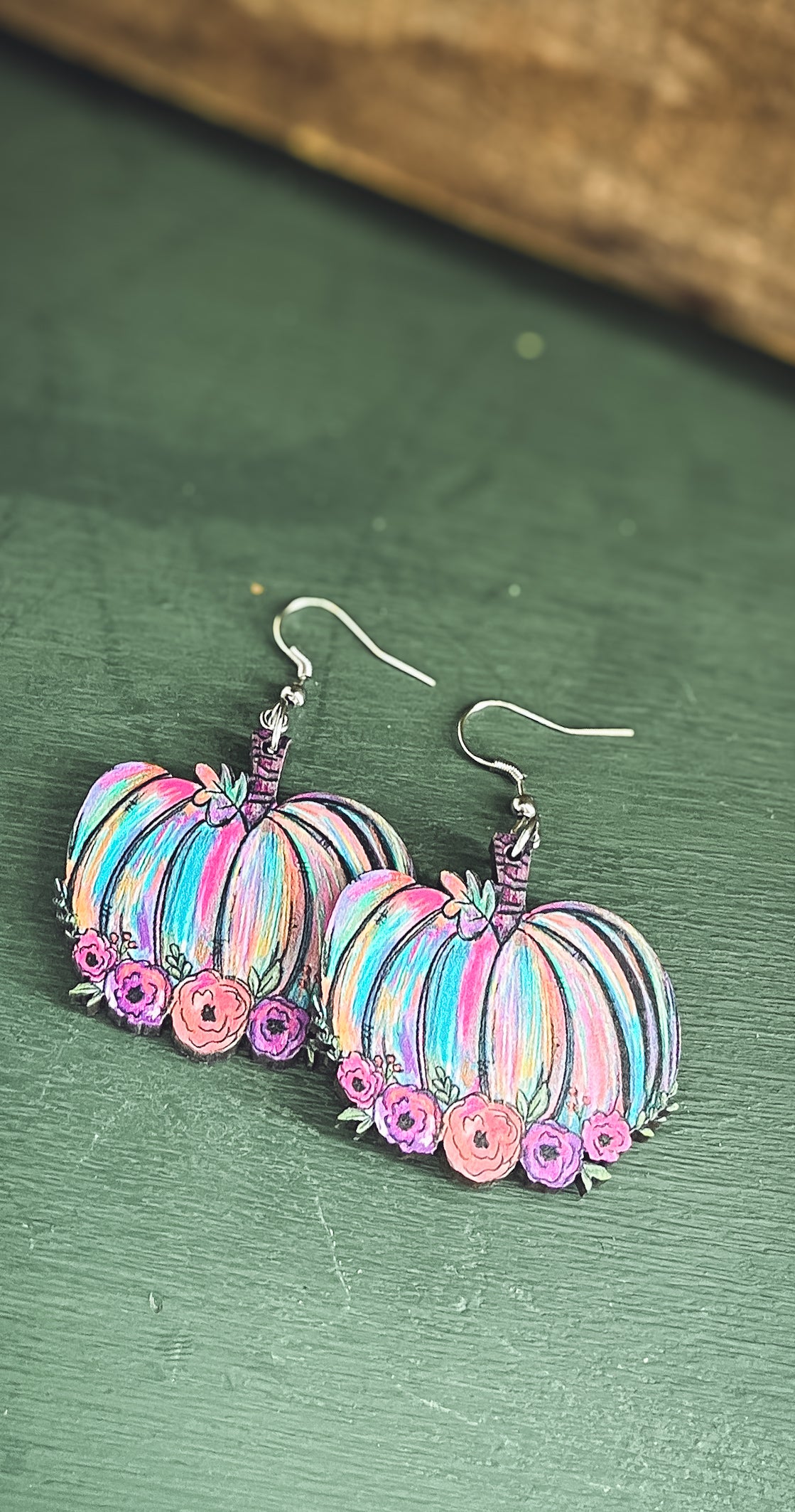 Adorable Fall Pumpkin Earrings