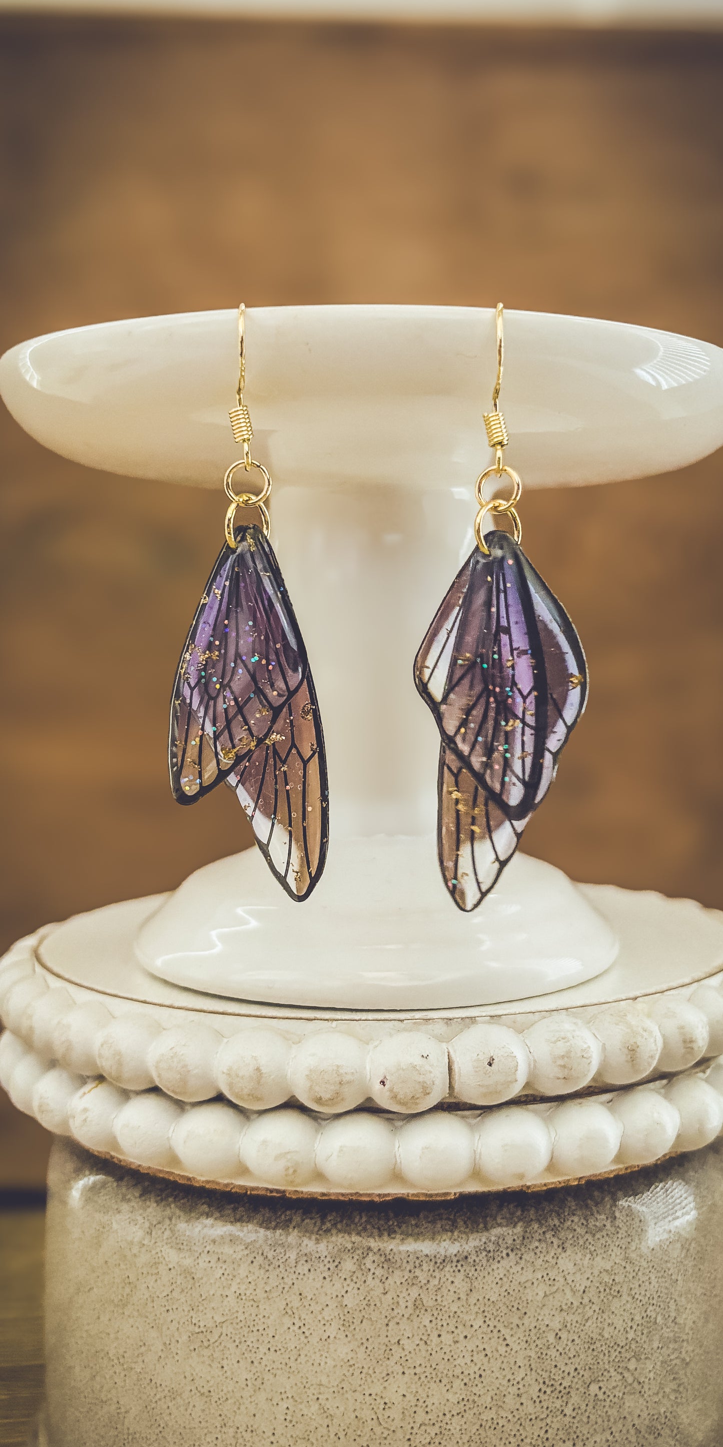 Beautiful Butterfly Wing Earrings