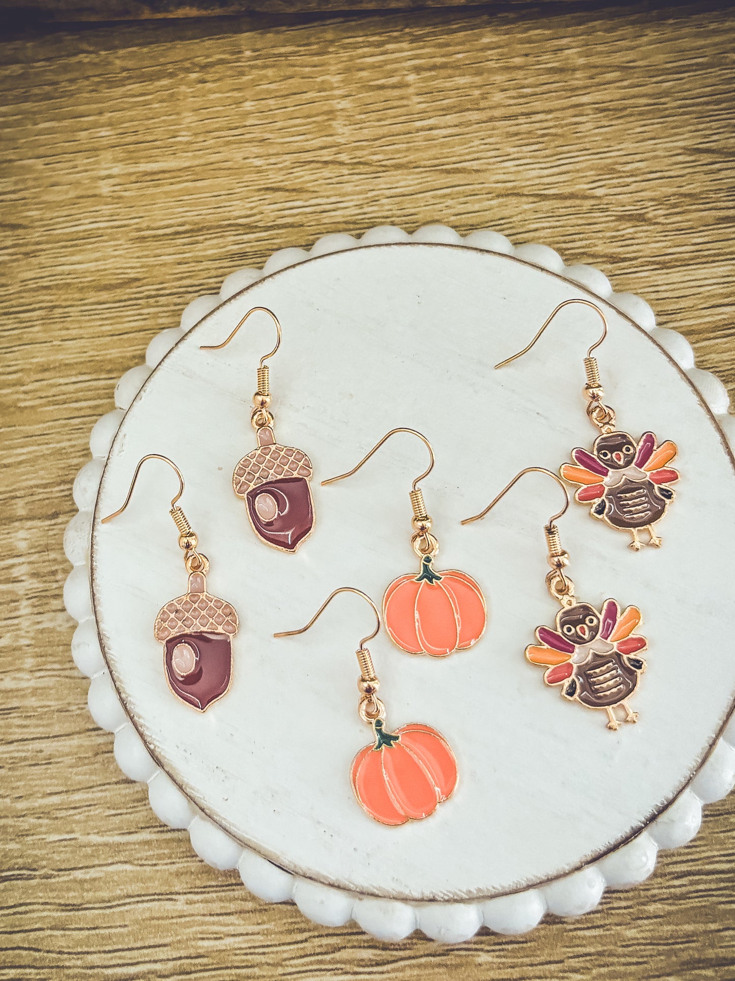 Adorable Fall Earring Set