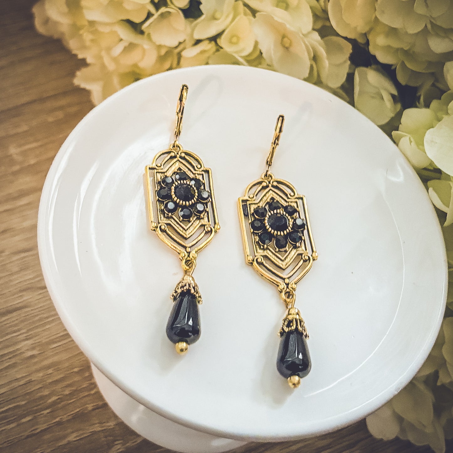 Beautiful Victorian Drop Earrings