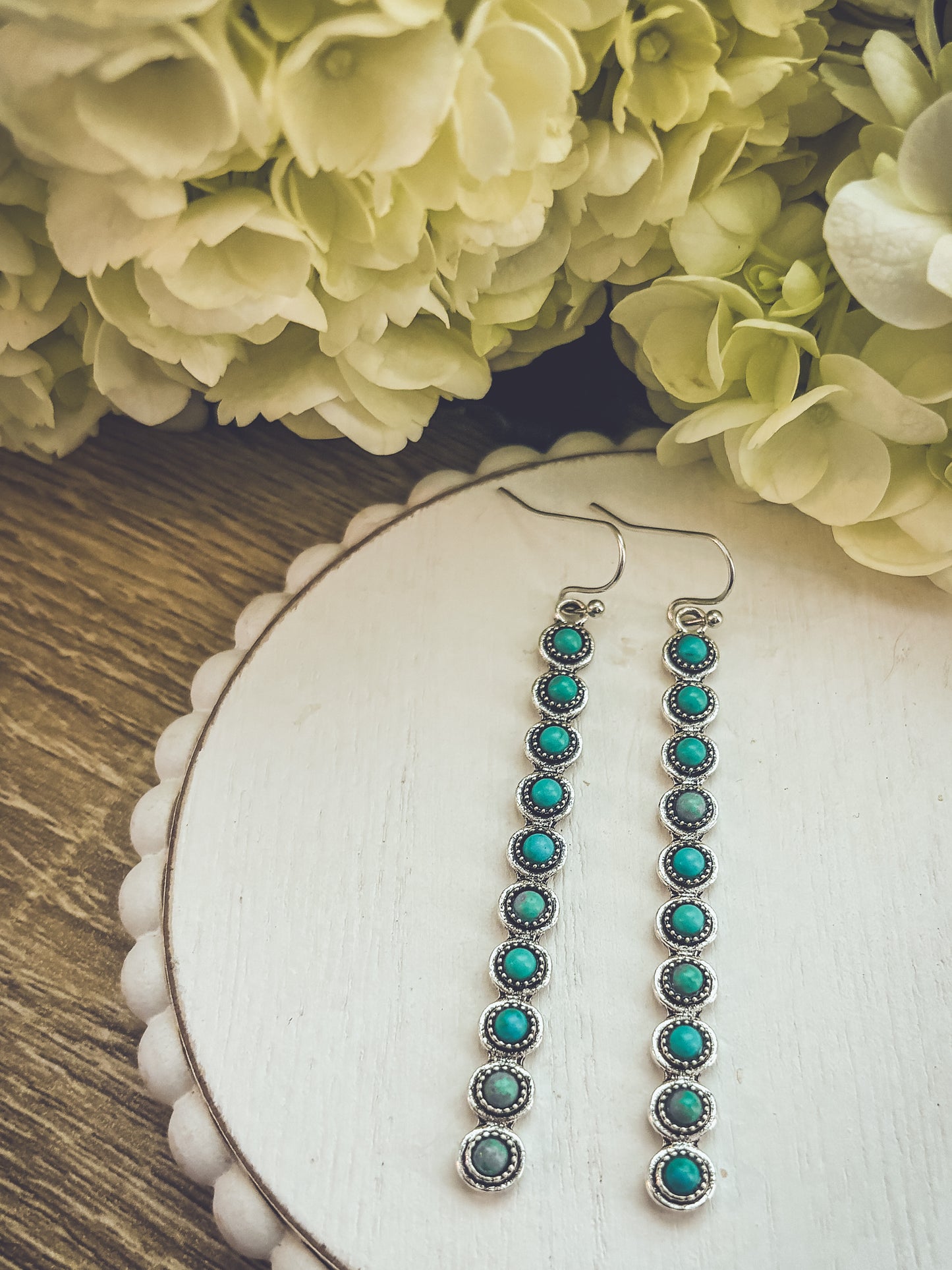 Beautiful Vintage Style Turquoise Earrings