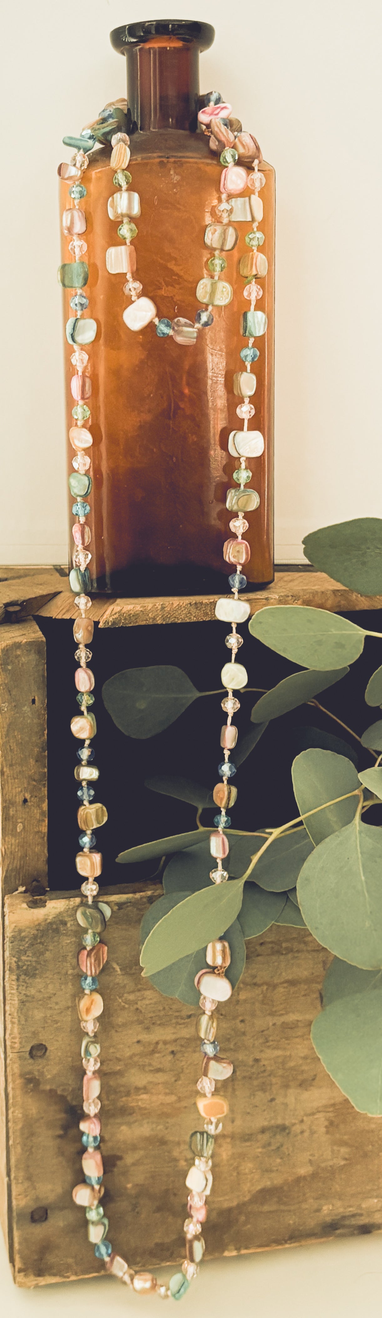 Beautiful Rock Bead Necklace