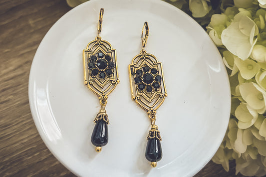 Beautiful Victorian Drop Earrings