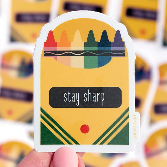 Stay Sharp Sticker