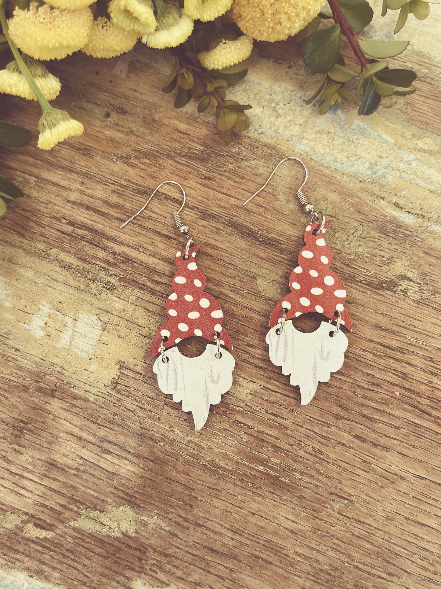 Adorable Gnome Earrings