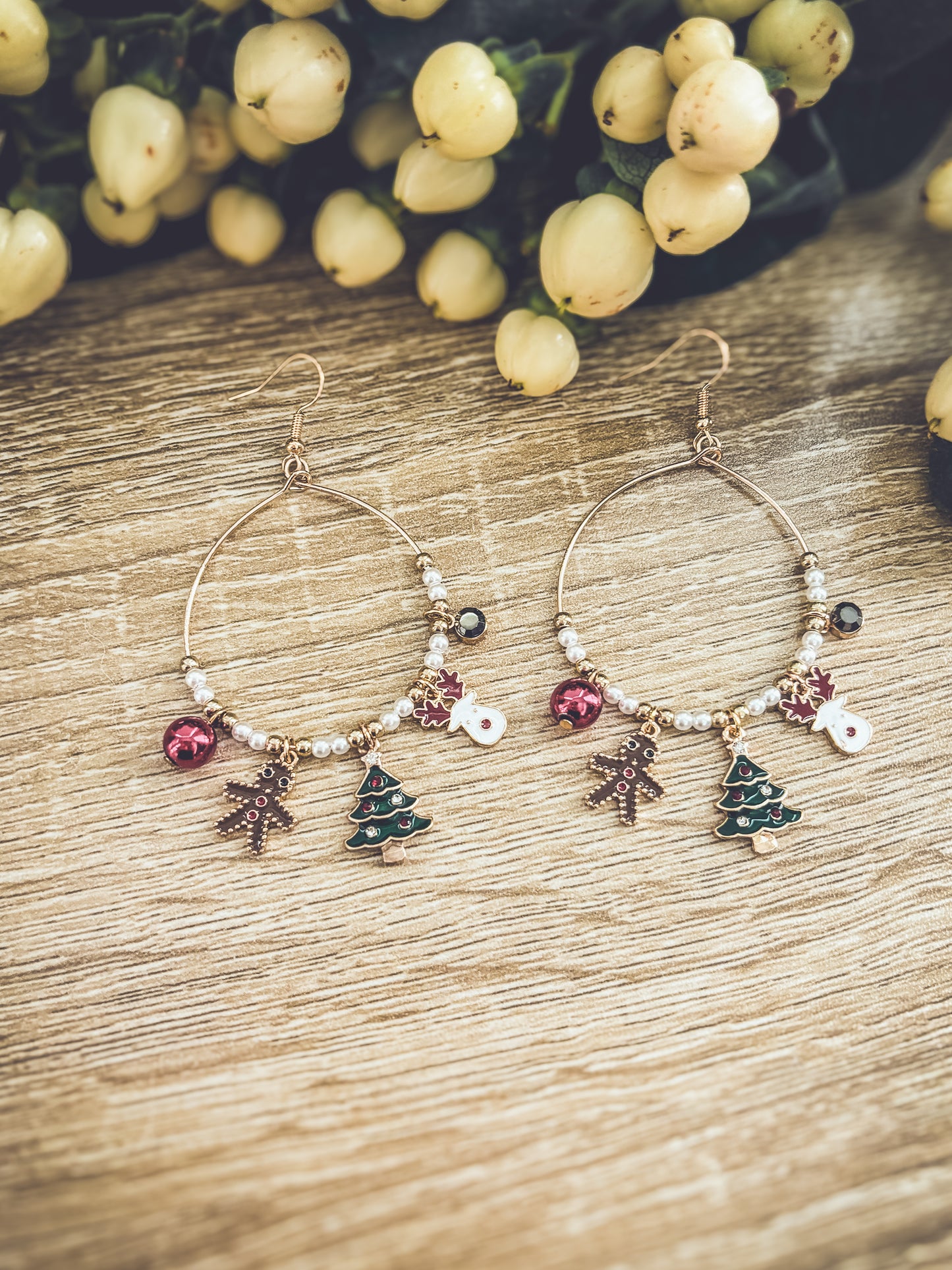 Adorable Christmas Drop Earrings