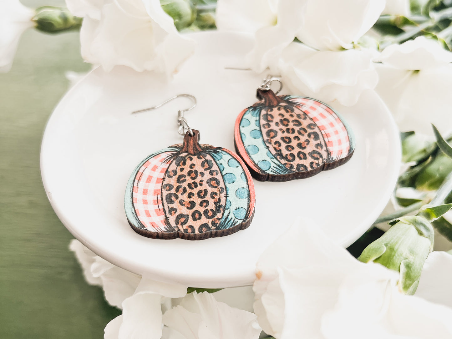 Adorable Fall Pumpkin Earrings