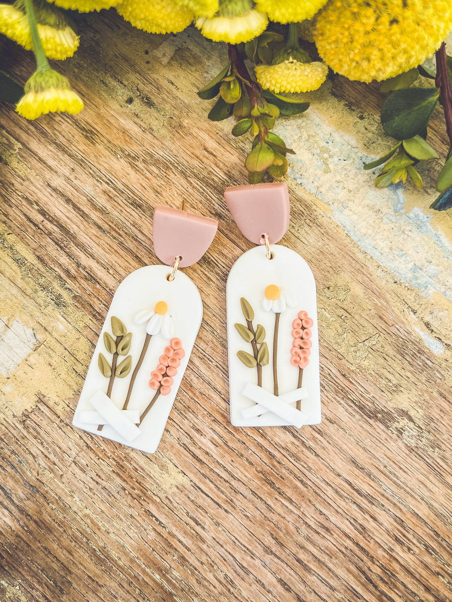 Beautiful Floral Earrings