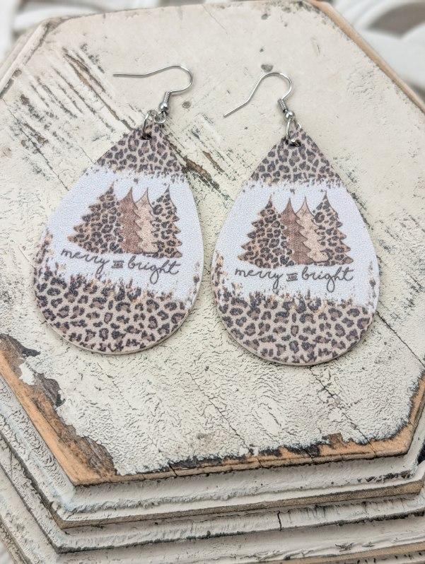 Adorable Christmas Drop Earrings