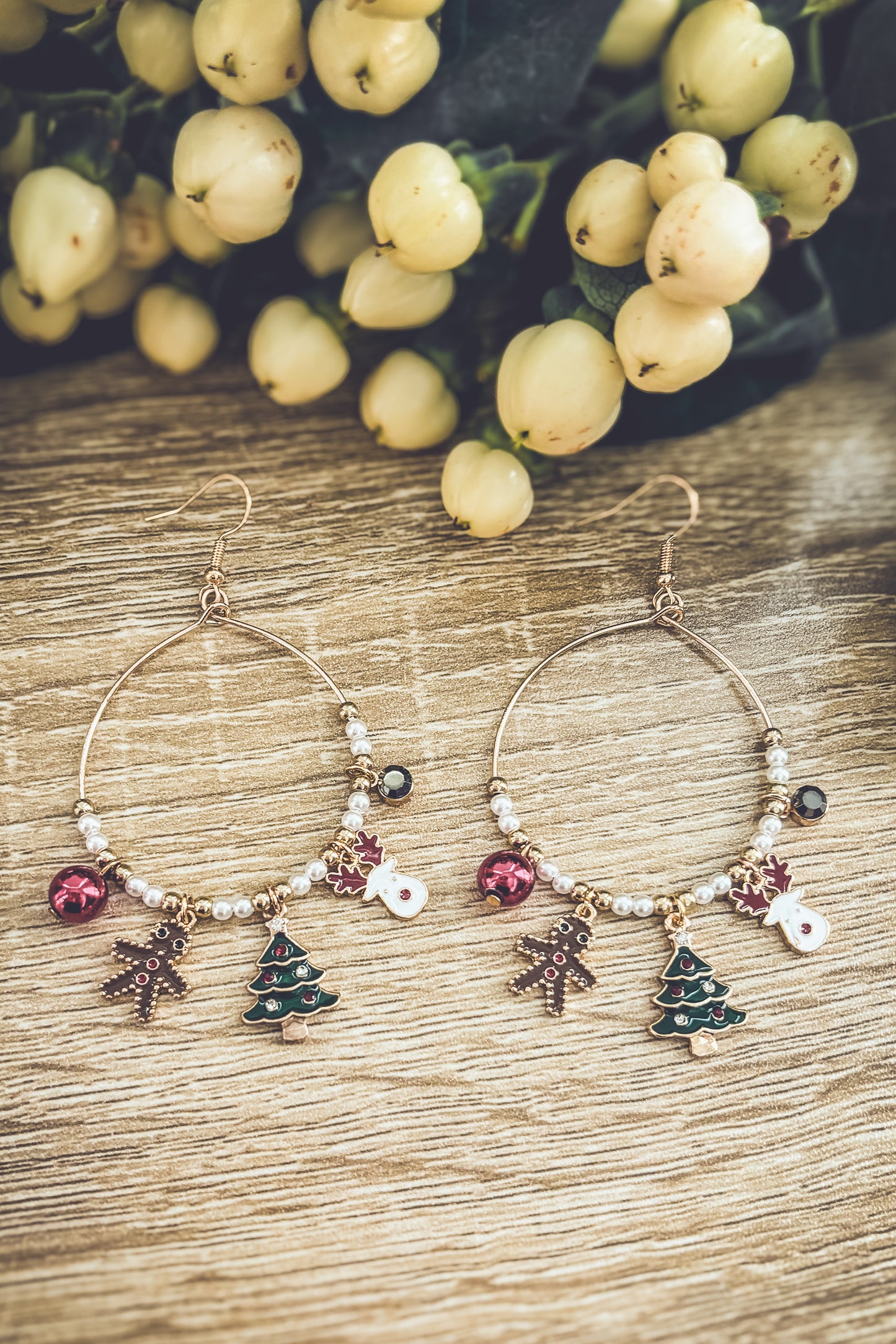 Adorable Christmas Drop Earrings