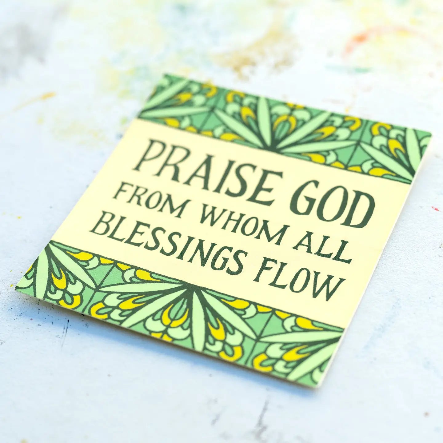 Doxology Hymn Sticker