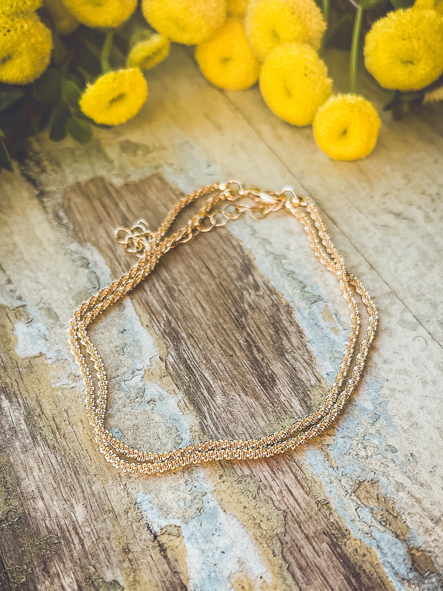 Beautiful Dainty Gold Anklet