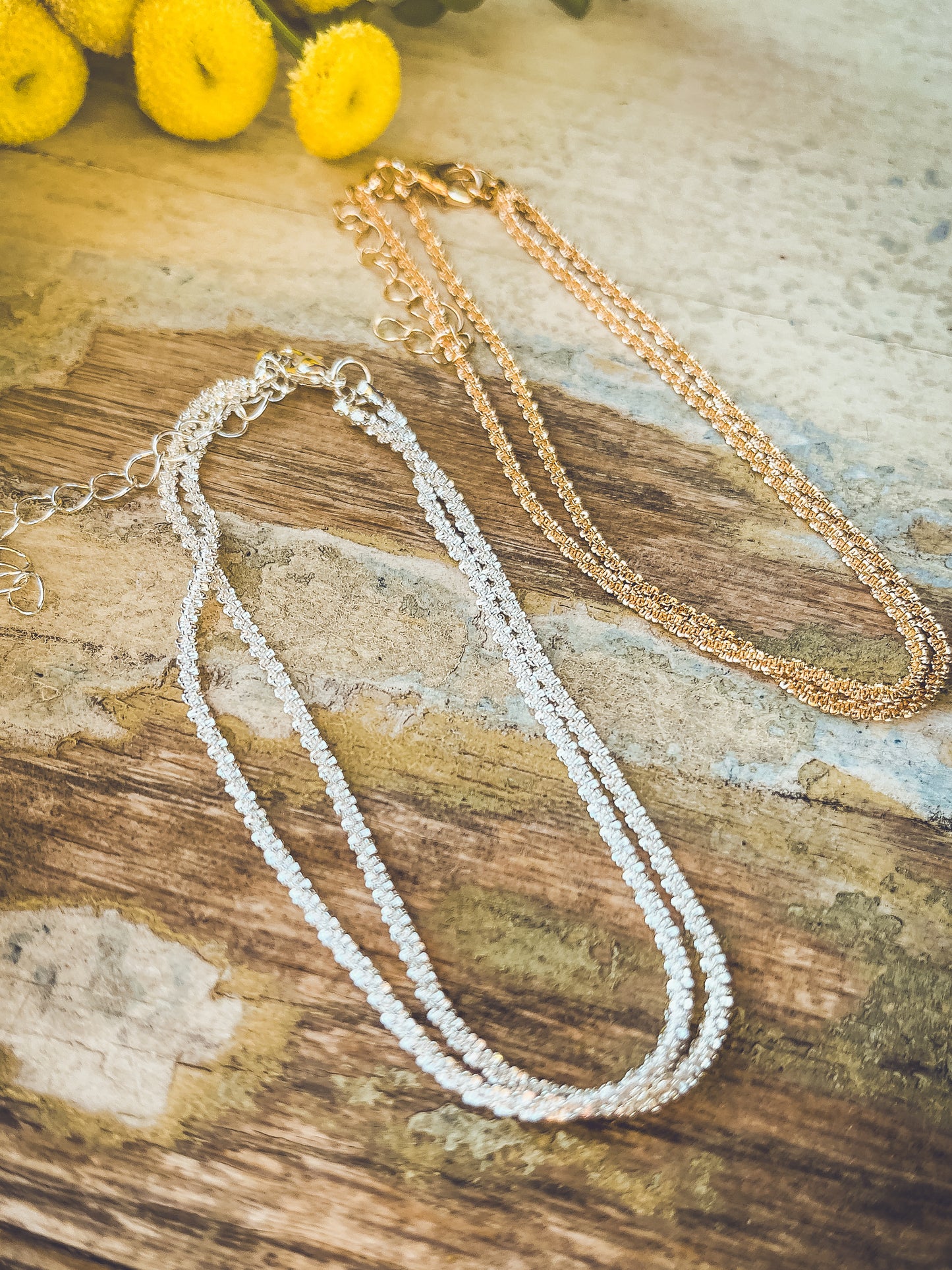 Beautiful Dainty Silver Anklet