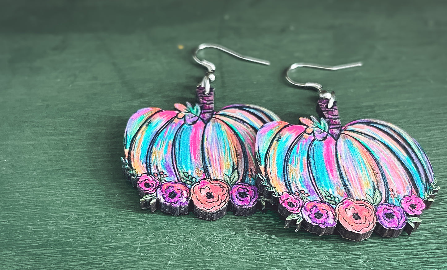 Adorable Fall Pumpkin Earrings