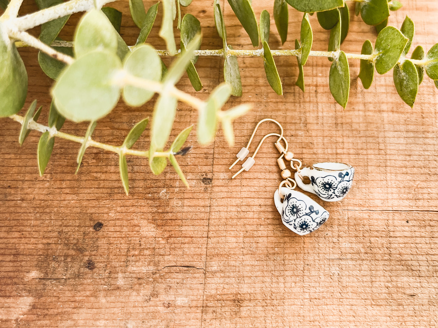 Adorable Tea Cup Earrings