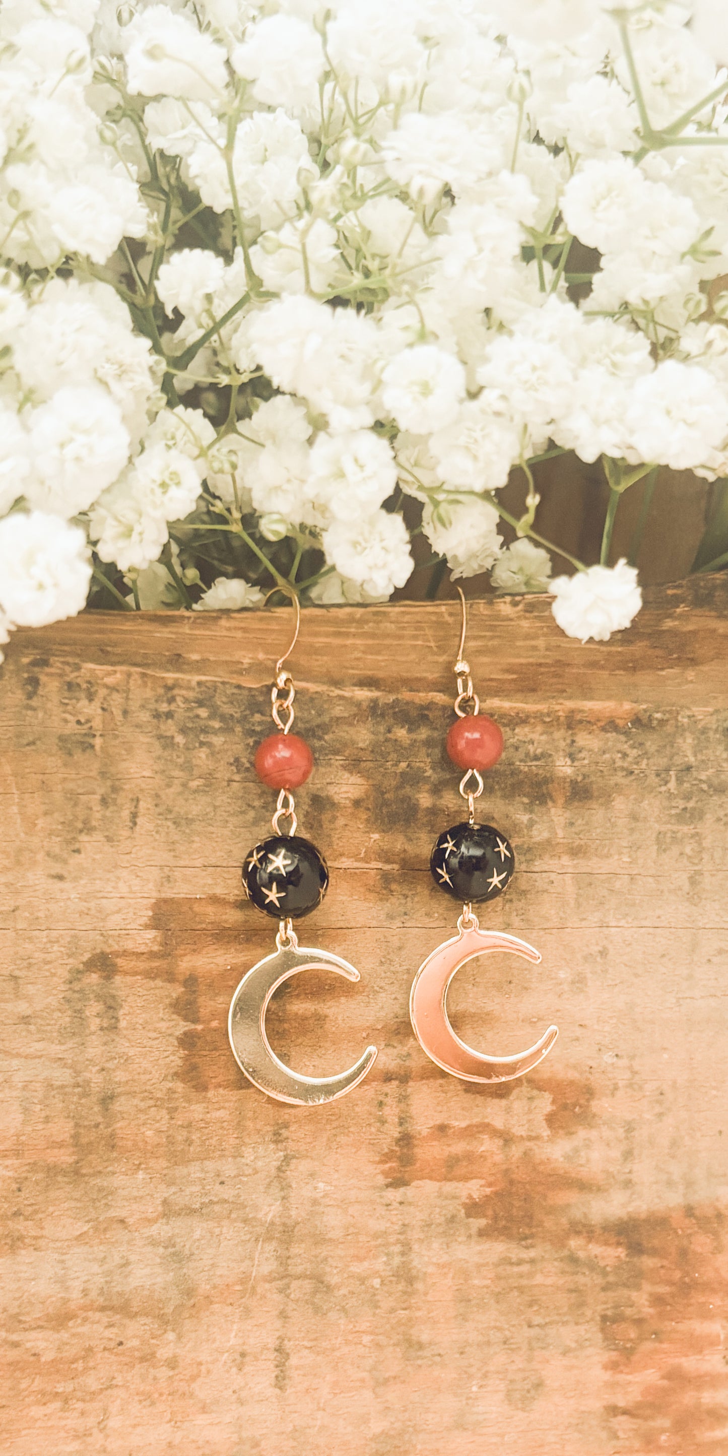 Beautiful Celestial Moon Earrings