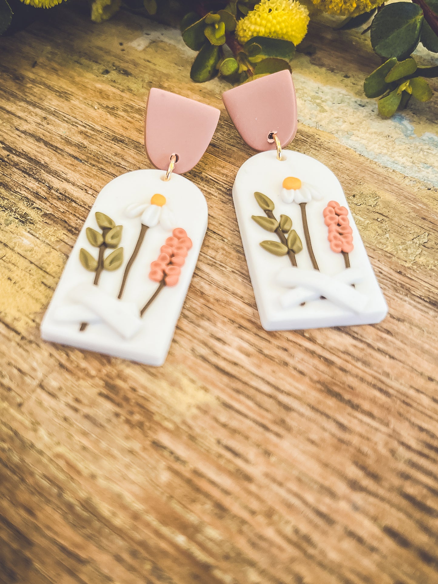 Beautiful Floral Earrings