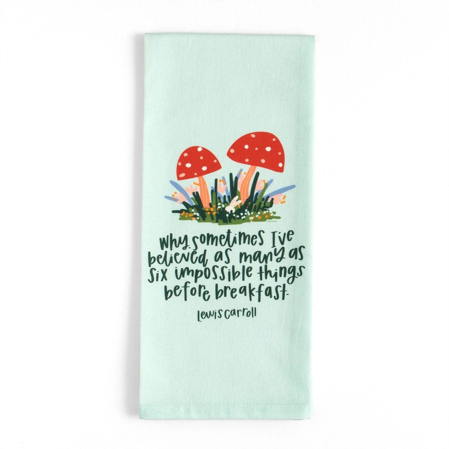 Impossible Things Tea Towel