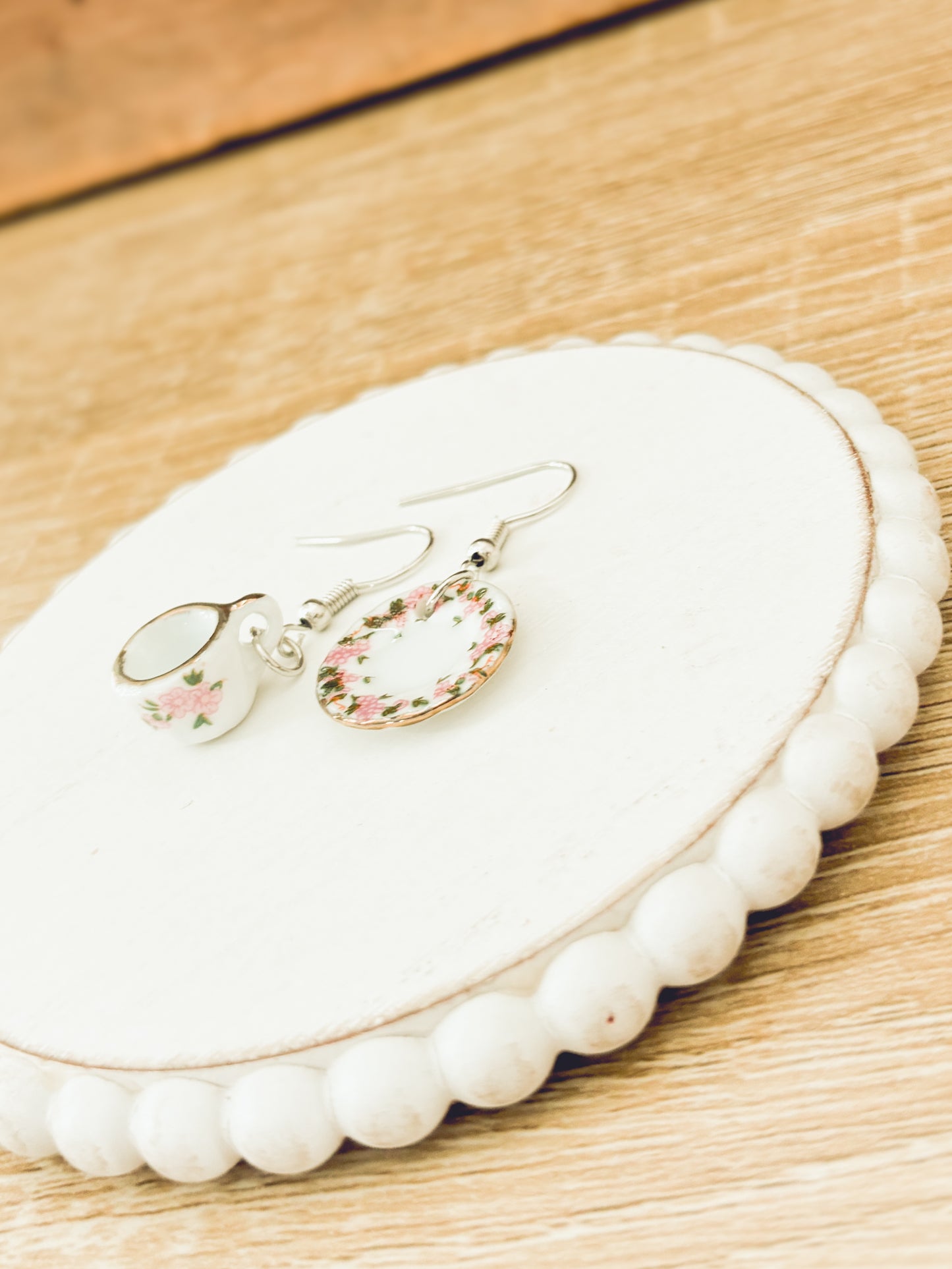 Adorable Tea Cup Earrings